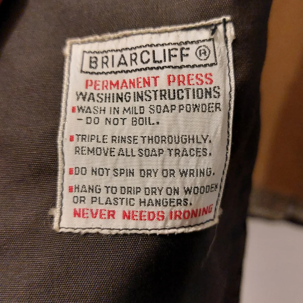 Vintage Dark Brown Trench Coat Size 40R - Picture 15 of 15